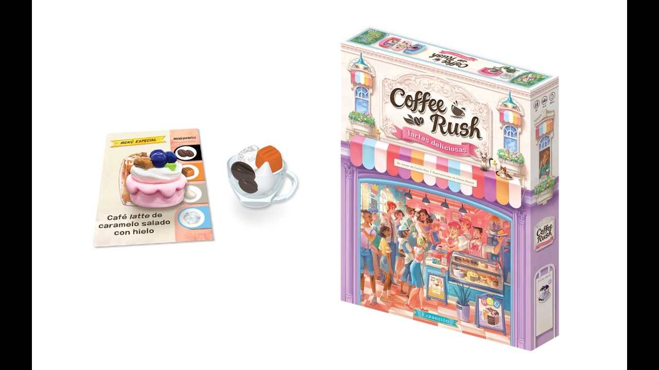 Tartas Deliciosas - Expansión Juego de Mesa Coffee Rush
