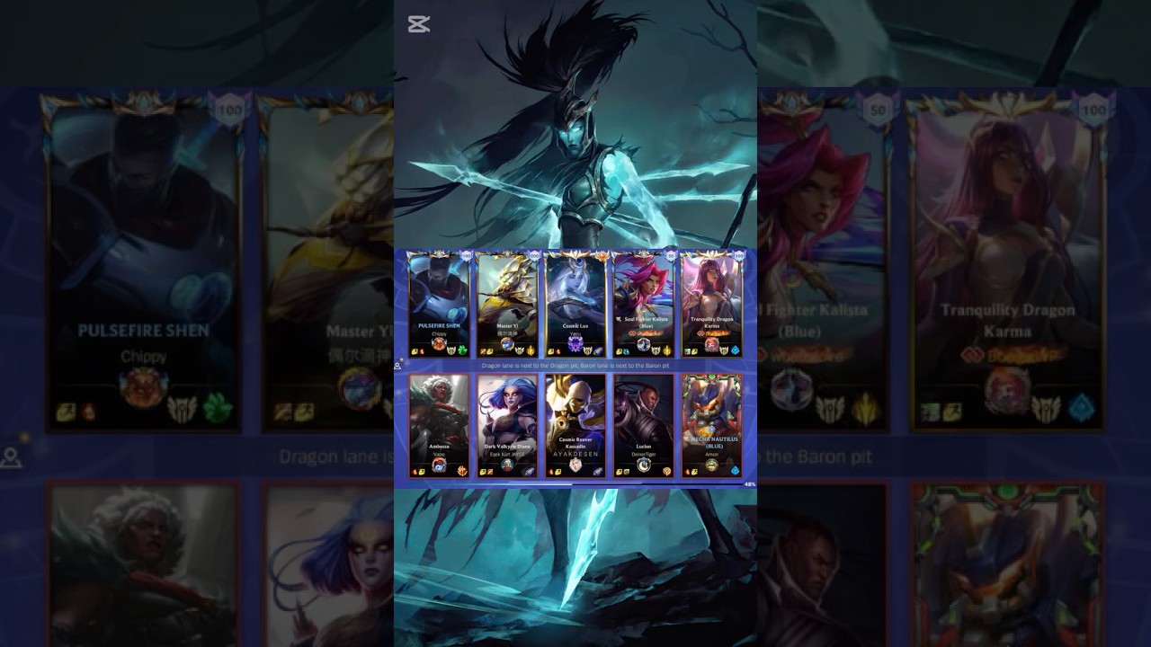 Wild rift peerless kalista destroying the enemy / karma supp 