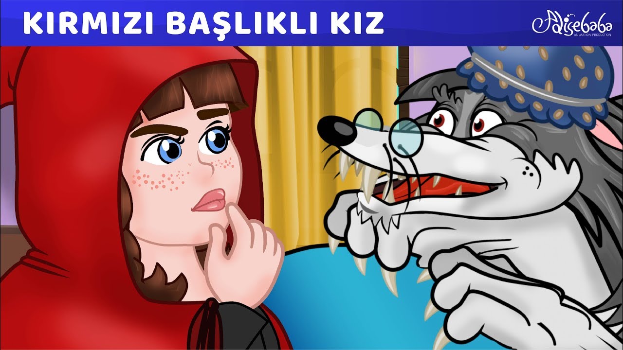 Adisebaba Masal Çizgi Film - Kırmızı Başlıklı Kız Masalı