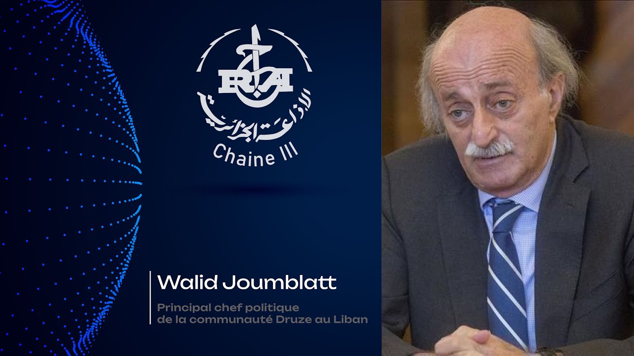 M. Walid Joumblatt - Principal chef politique de la communauté Druze au Liban