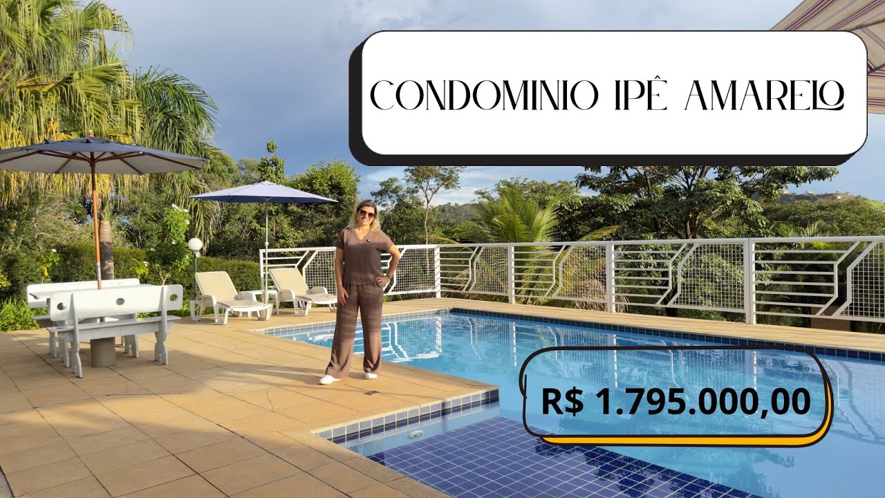 Sítio Cinematográfico no Condomínio Ipê Amarelo 🏡 Vista de Tirar o Fôlego!