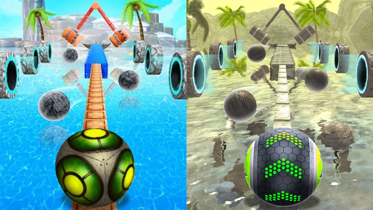 Going Balls VS Rollance Adventure Ball,Action Balls,Rolling Ball Sky Escape,Rolling Balance Ball 3D