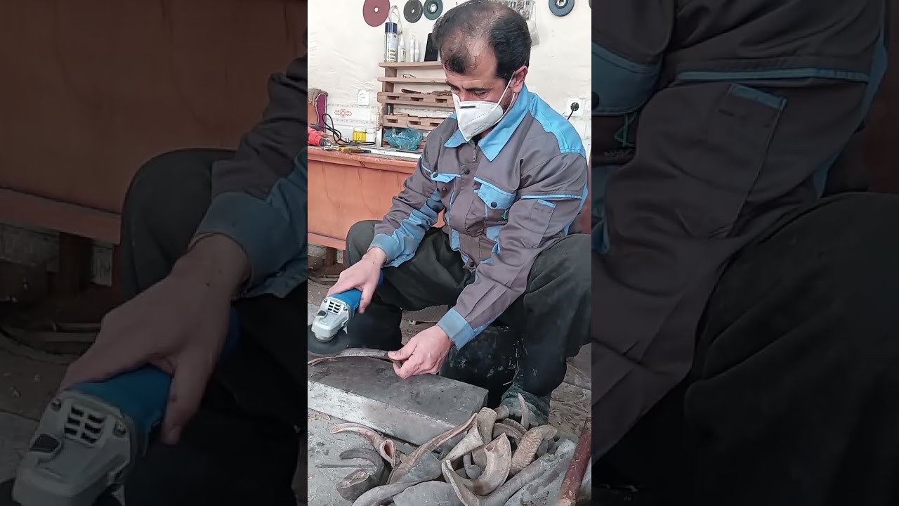 Training and making various types of hunting knives 