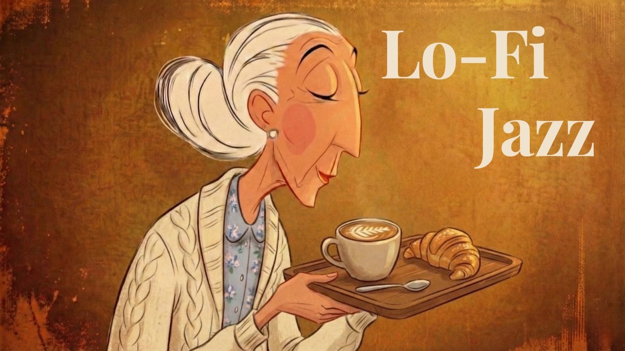Lo-Fi Jazz Cafe Music ☕ Cozy Vintage Focus · Soft 1940s Female Vocal Jazz for Work & Study