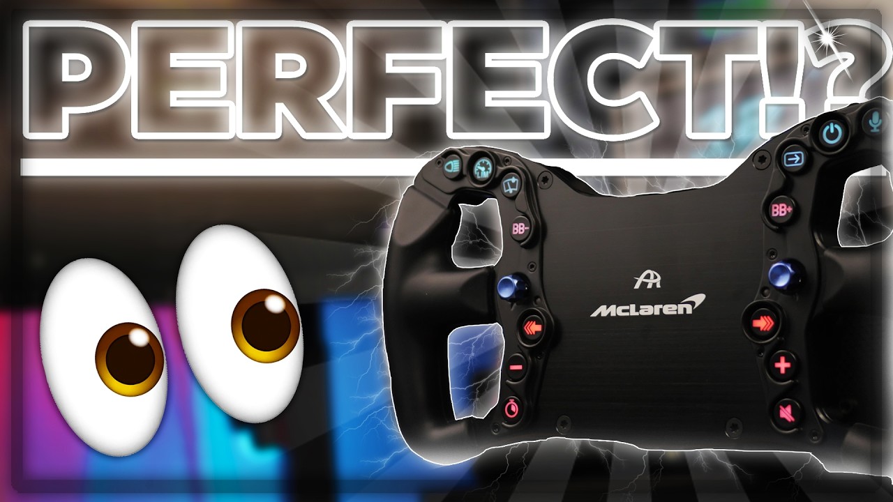 Is THE Mclaren Simracing Wheel Actually Worth It!? | Ascher Racing Artura Sport USB Review