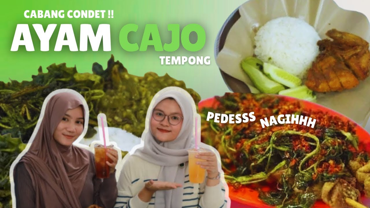 Pecinta Pedas Wajib Nonton! Ayam Cajo Tempong Mas Ari Bikin Nagih 🌶️🔥