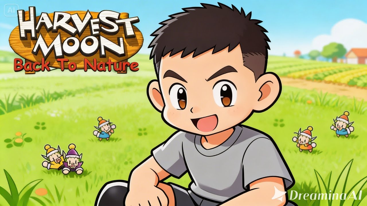 HARVESTMOON BACK TO NATURE LAGI IKUZO