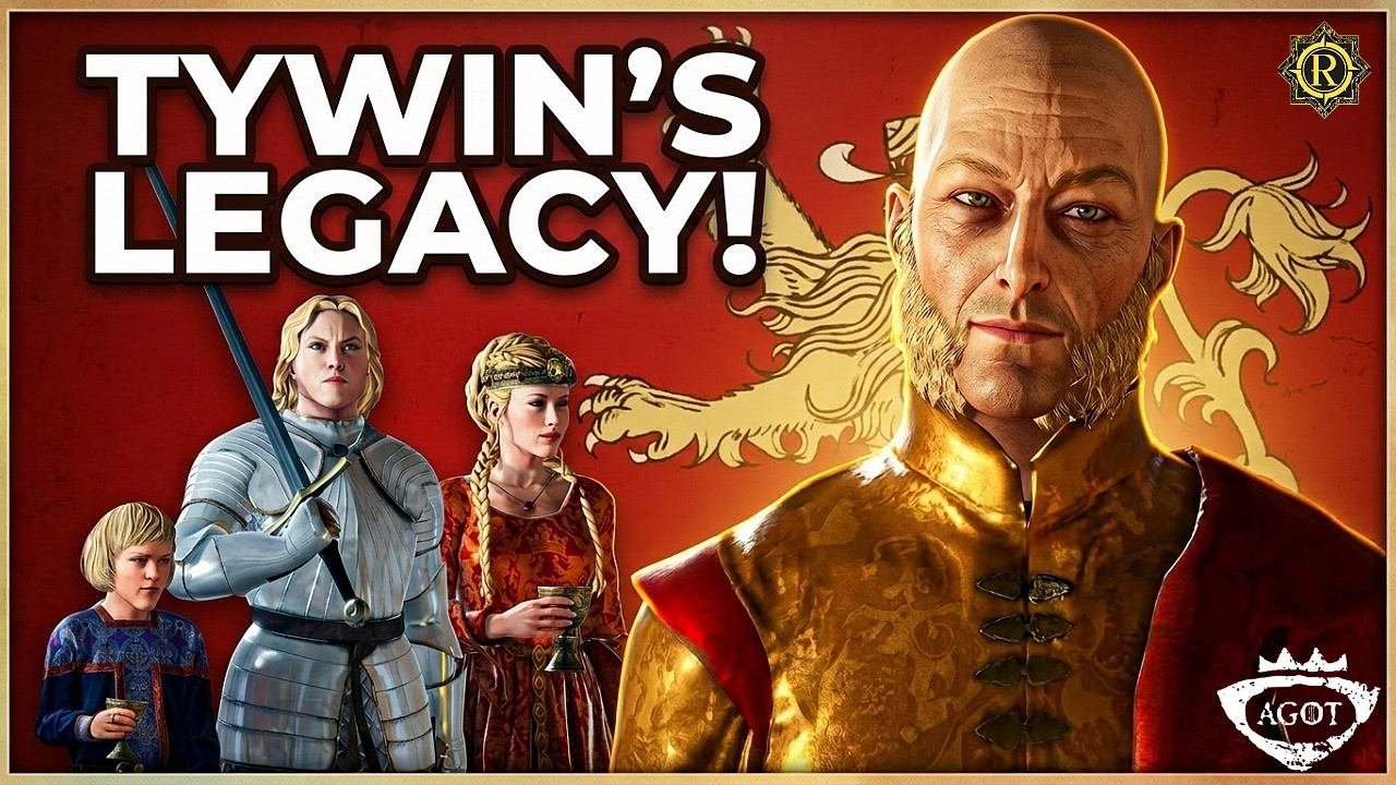 I turned TYWIN LANNISTER into the Best Father in WESTEROS! | AGOT CK3