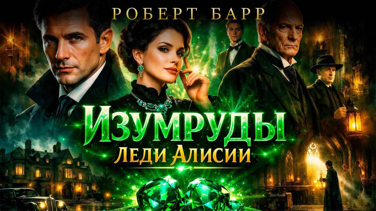 Роберт Барр - ИЗУМРУДЫ ЛЕДИ АЛИСИИ | Детектив | Аудиокнига (Рассказ) | Большешальский