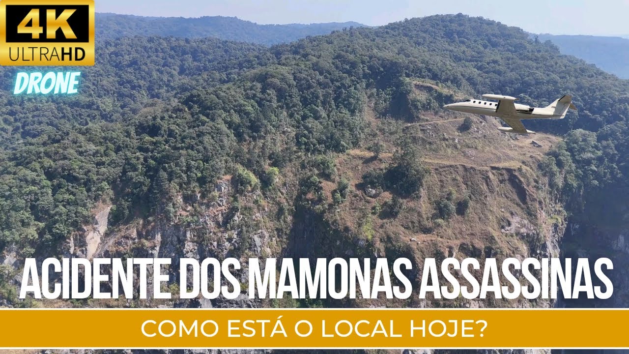 Quase 30 anos depois, drone mostra como está hoje o local do acidente dos Mamonas Assassinas - SP