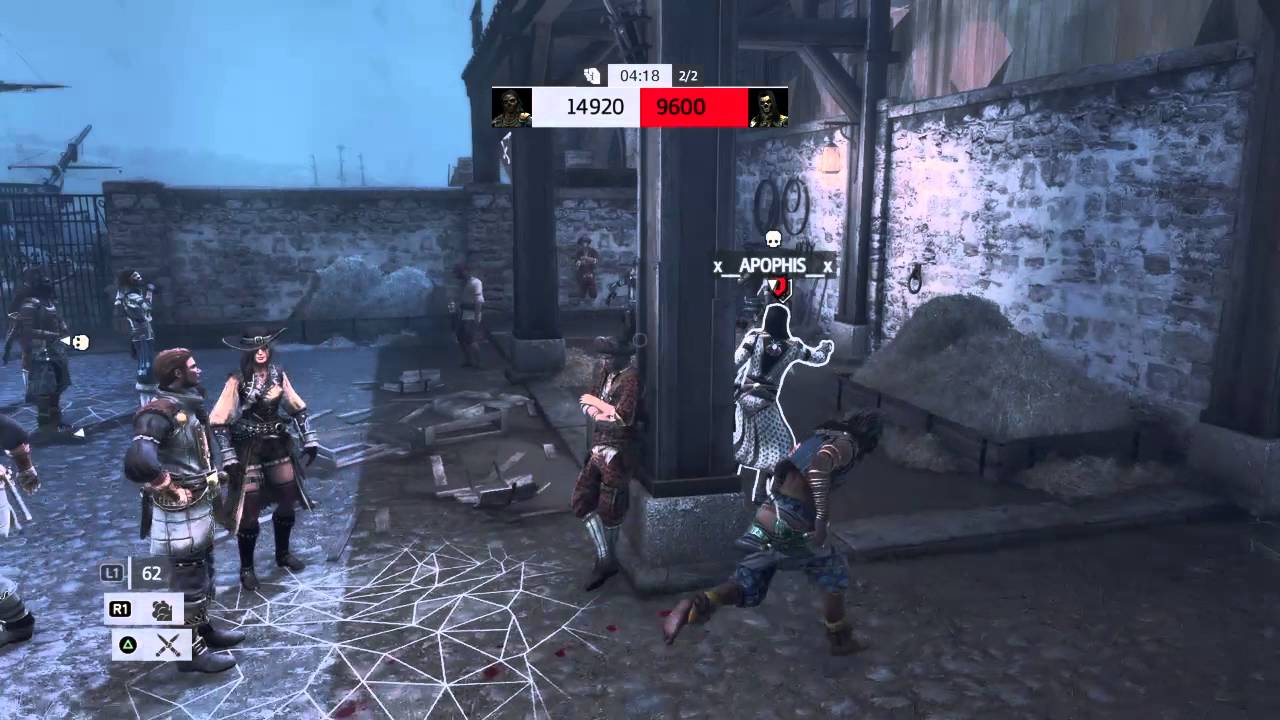 AC4 competitive manhunt TLR vs Team Japan