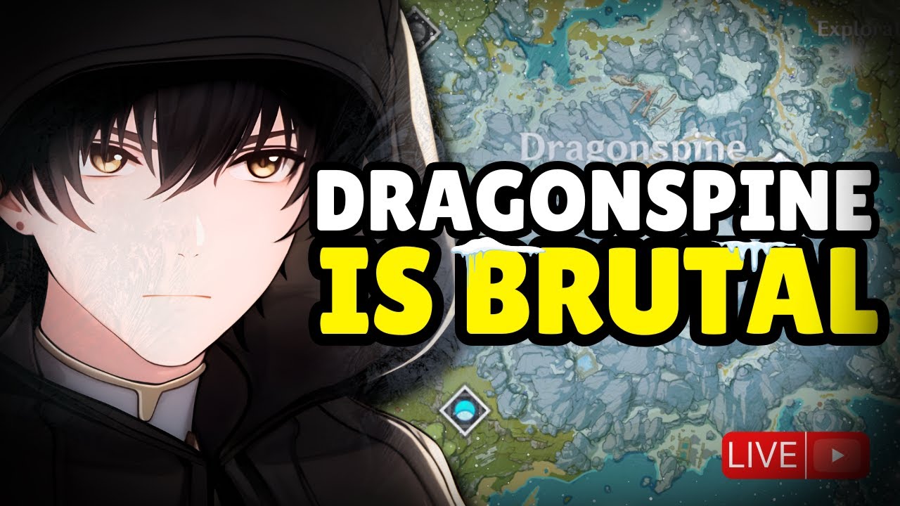 Surviving Dragonspine With Viewers… This Might Go Wrong ❄️ (LIVE)