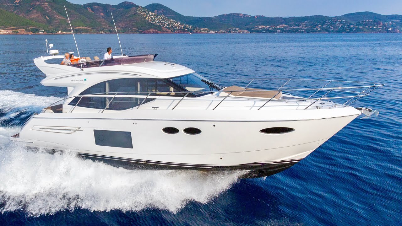 &pound;800,000 Yacht Tour : 2018 Princess 49