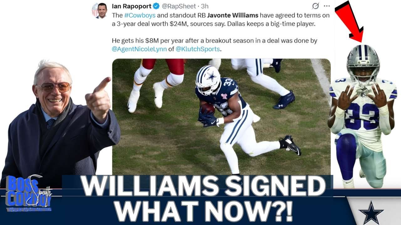Javonte Williams SIGNS With the Cowboys… Now What?! 🤯⭐🔥