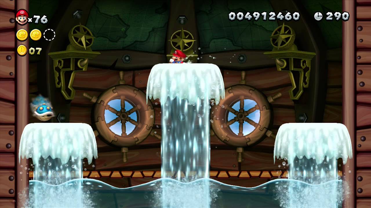 New Super Mario Bros. U Boss 3 - Larry Koopa