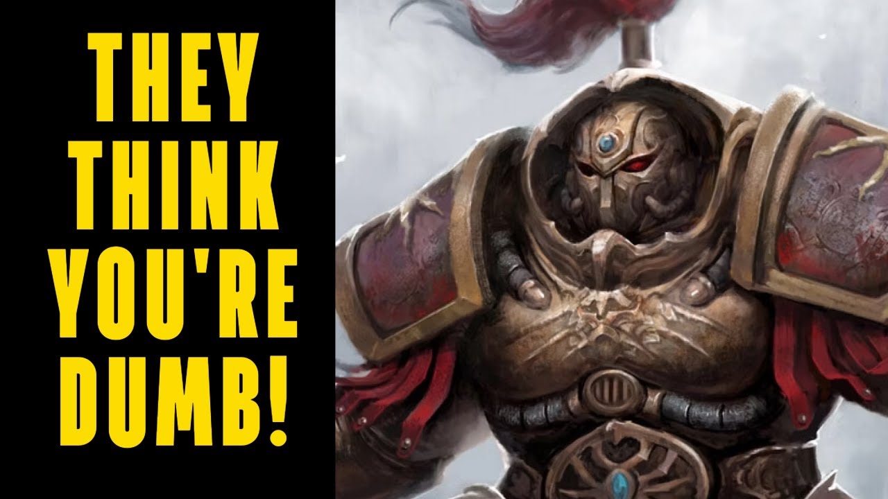 Warhammer 40K Wiki CHANGES LORE To LIE TO FANS About Female Custodes