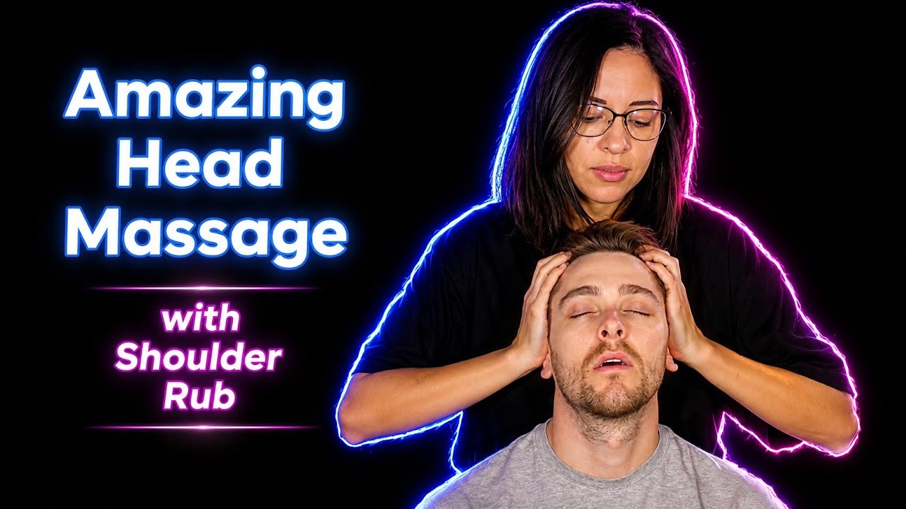 ASMR Head Massage for Deep Sleep | Deep Relaxation Therapy