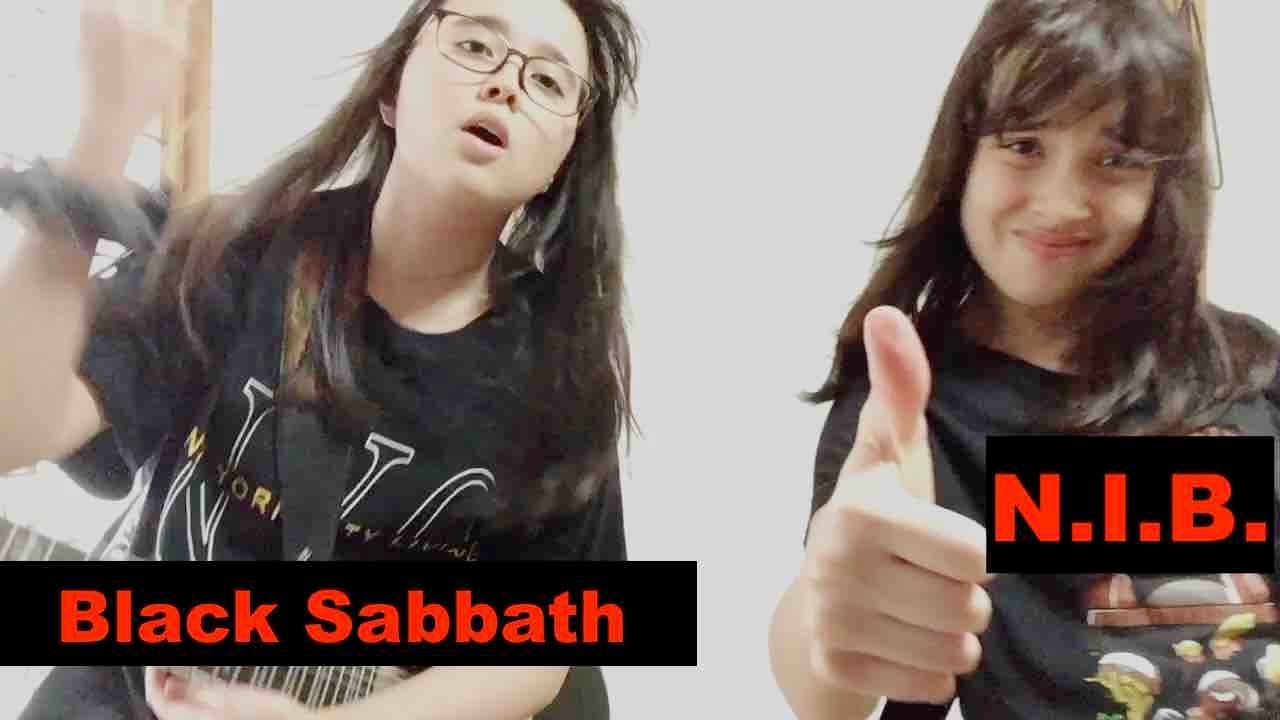 #Black Sabbath - N.I.B. - guitar and bass - cover #ブラックサバス
