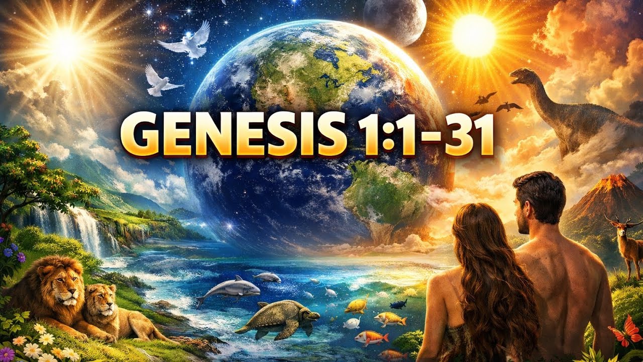 3️⃣ In the Beginning God Created the Heavens and the Earth | Genesis 1:1–31