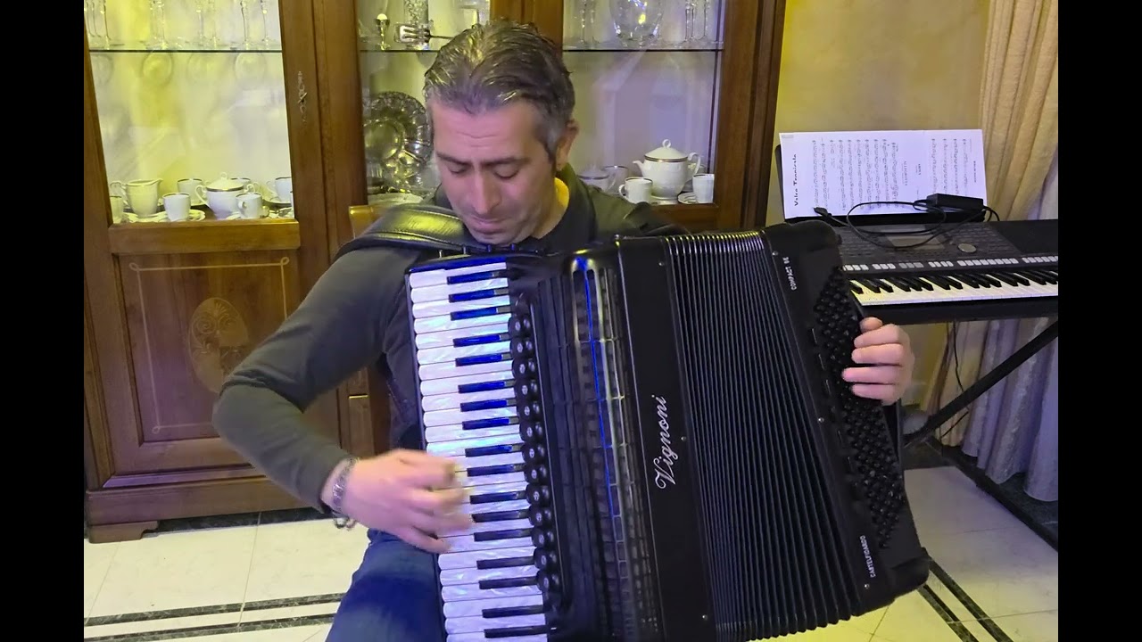 Parigino music by Castellina Pasi Accordionist G.Ruffolo accordion accordeon acordeao akkordion