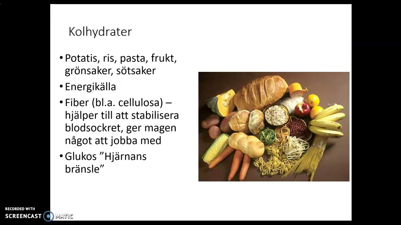 HiP18 Kroppen och Hälsa - Kost 1