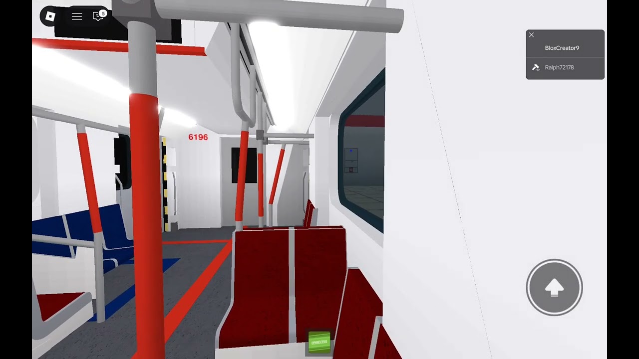 TTC ROBLOX Line 1 2017 Bombardier TR 6196 From Bloor to Davisville
