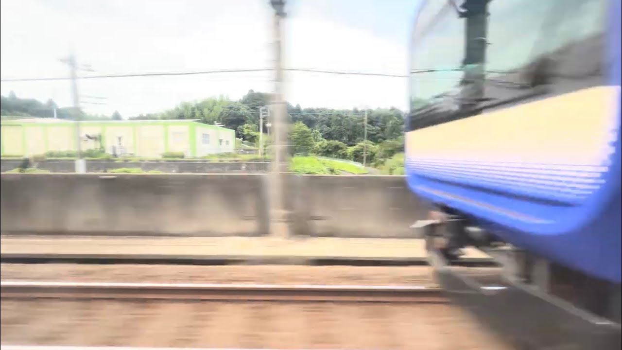 【JR追い抜きあり】スカイライナー160km/h区間の側面展望