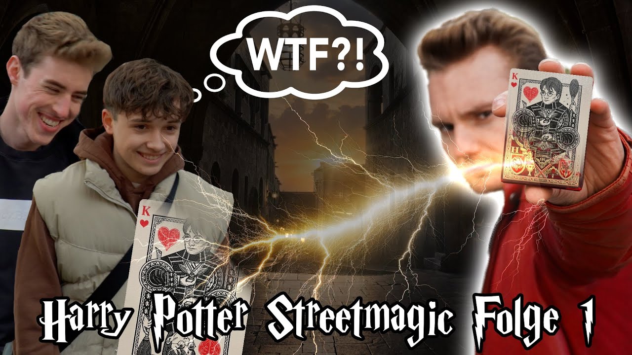 HARRY POTTER Charaktere TELEPORTIEREN! -  Streetmagic