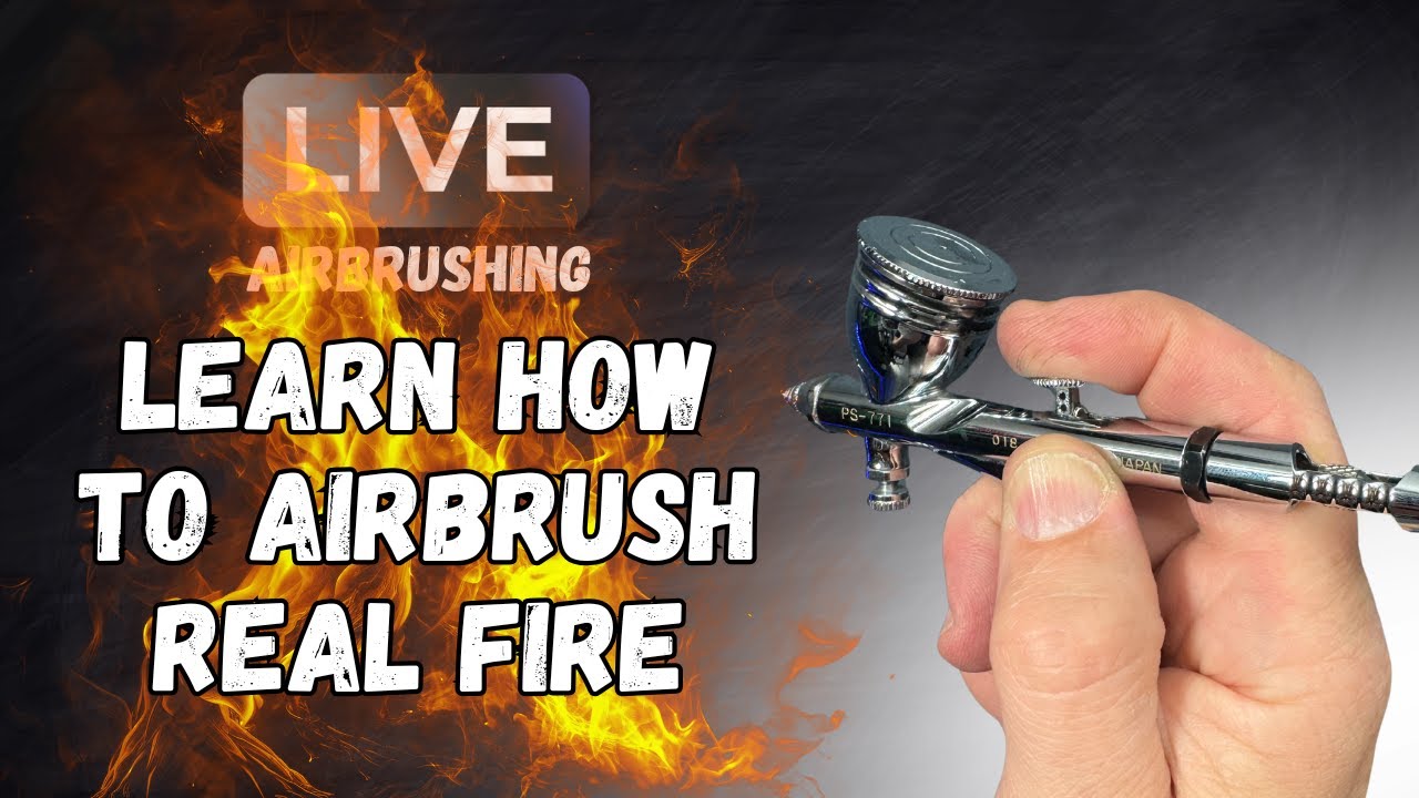 Basic Airbrush Real Fire Tips 🔥