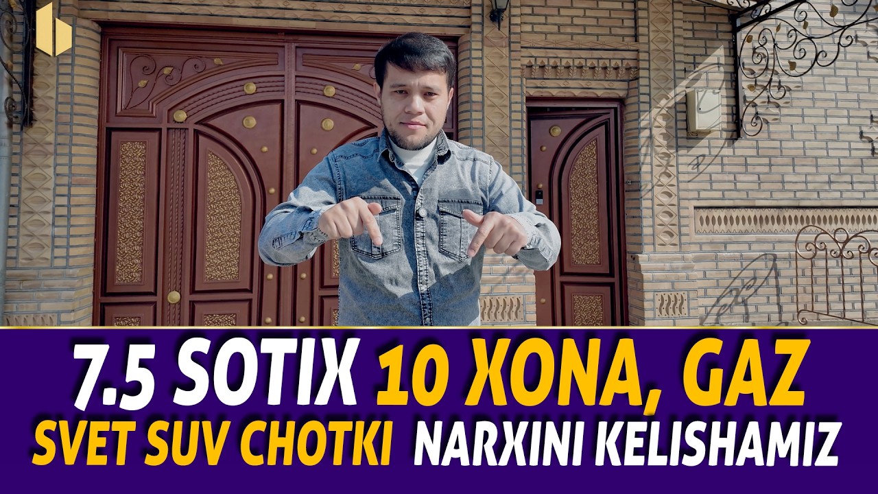 SHAYTANATDAGI ASADBEKNI HOVLISIGA O'XSHIRKAN SROCHNI SOTILADI 3 TA OILA BEMALOL YASHASA BO'LADI