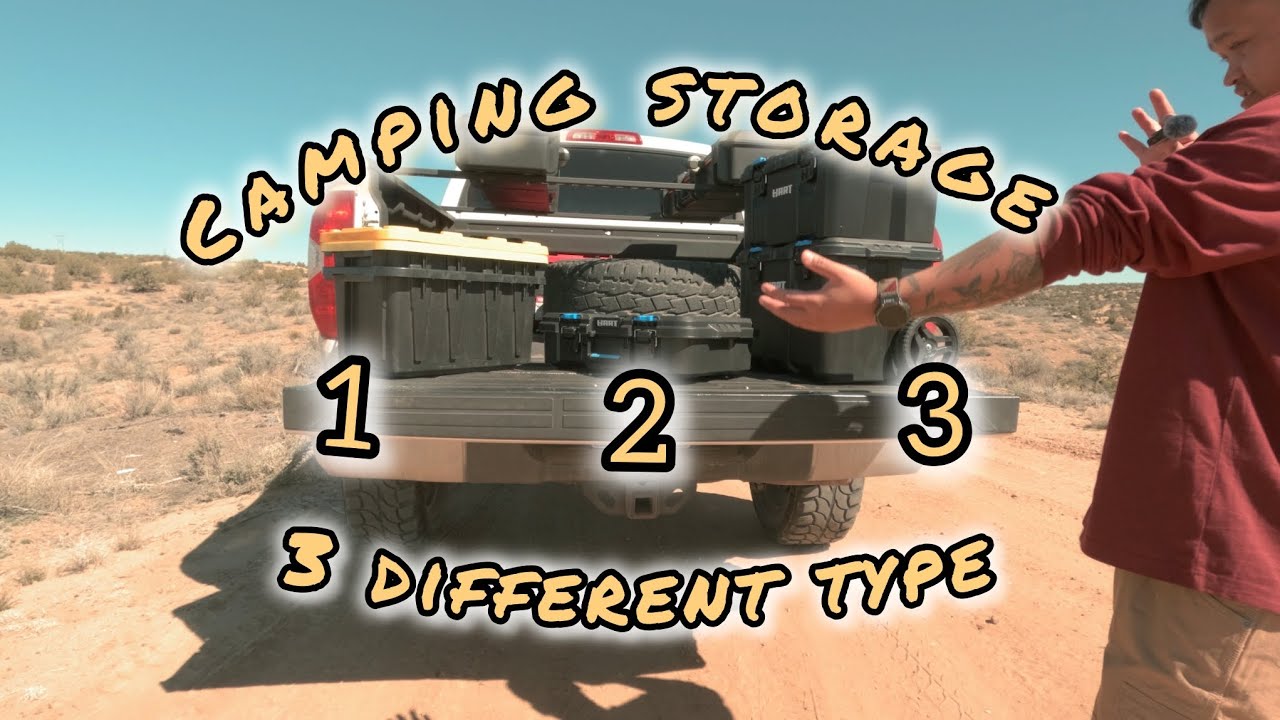 Camping Storage Setup | How I Started Til Now... 