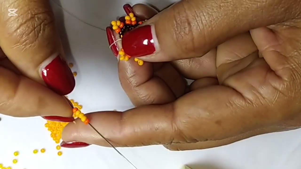 Aretes pequeños de girasol 🌻