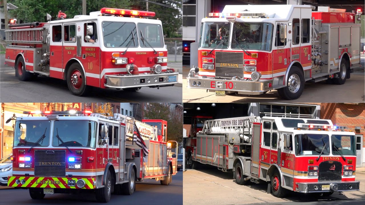 Trenton Fire Department Response Compilation