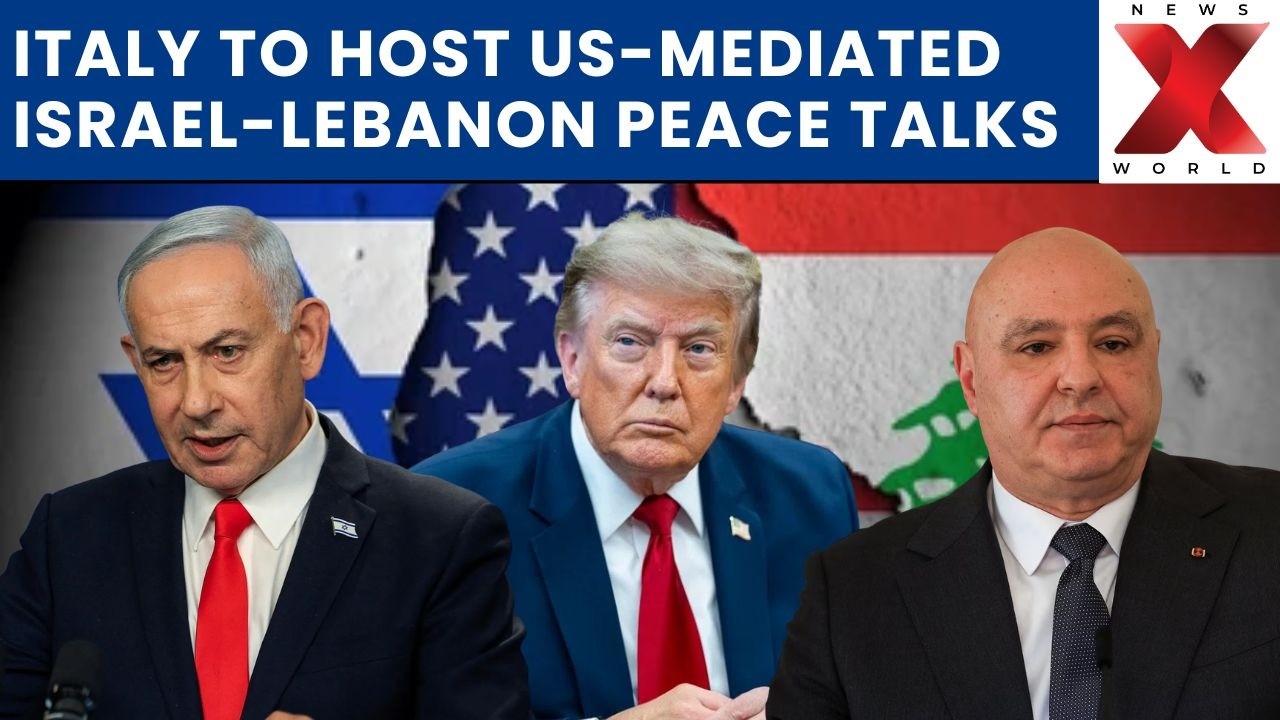 Italy to Host US-Mediated Israel-Lebanon Peace Talks Amid Rising Border Tensions | NewsX World