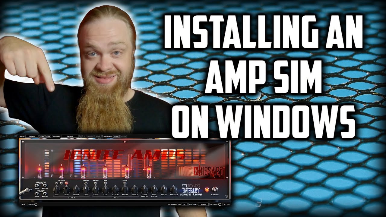 How To Install An Amp Sim