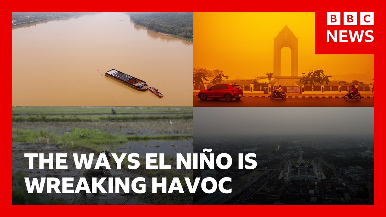 The ways 'Godzilla' El Ni&ntilde;o is already supercharging extreme weather | BBC News