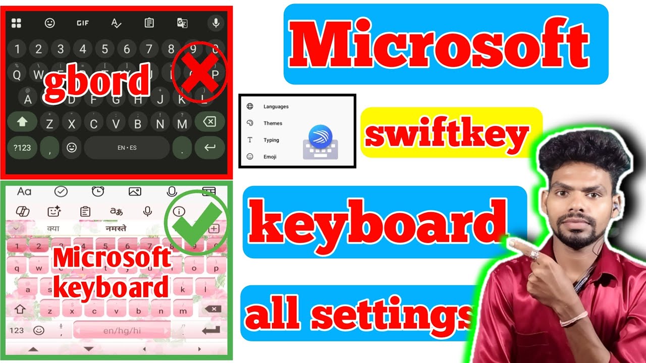microsoft swiftkey keyboard use kaise kare 2025 ! Microsoft swiftkey keyboard all settings 2025-26