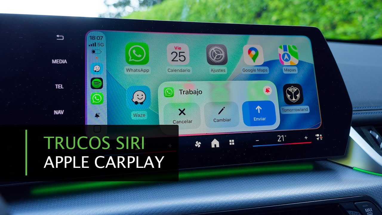 Apple Carplay &bull; #4 funciones con voz favoritas son Siri