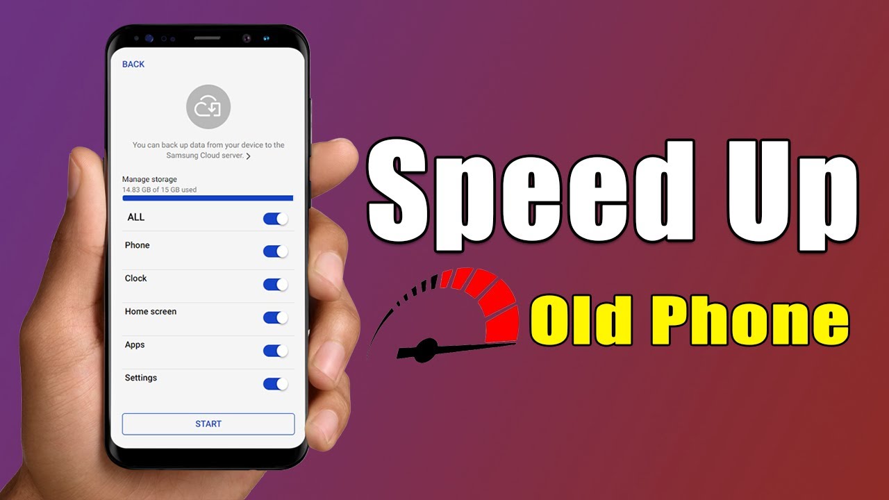 Speed Up Android Phone - Speed up your old smartphone