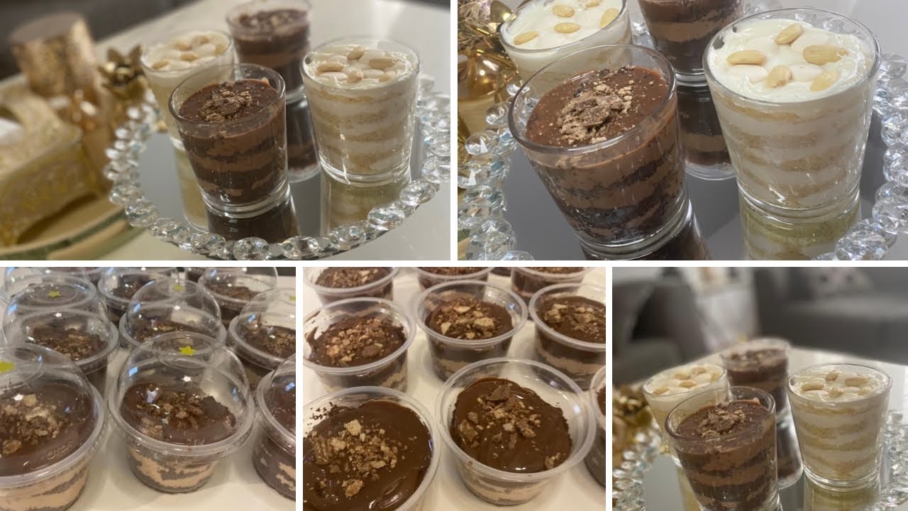 حلي الكاسات بالكيك / وصفة رمضانية / فكرة مشروع /Dessert Cups