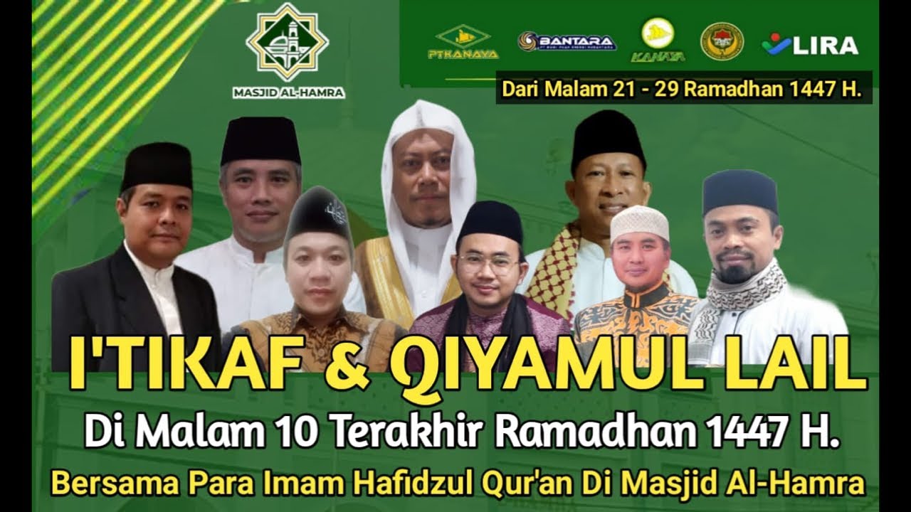 🔴 LIVE I'TIKAF QIYAMUL LAIL MALAM HARI KE-24 RAMADHAN 1447 H. || IMAM : UST. H. AEP SYAIFULLAH