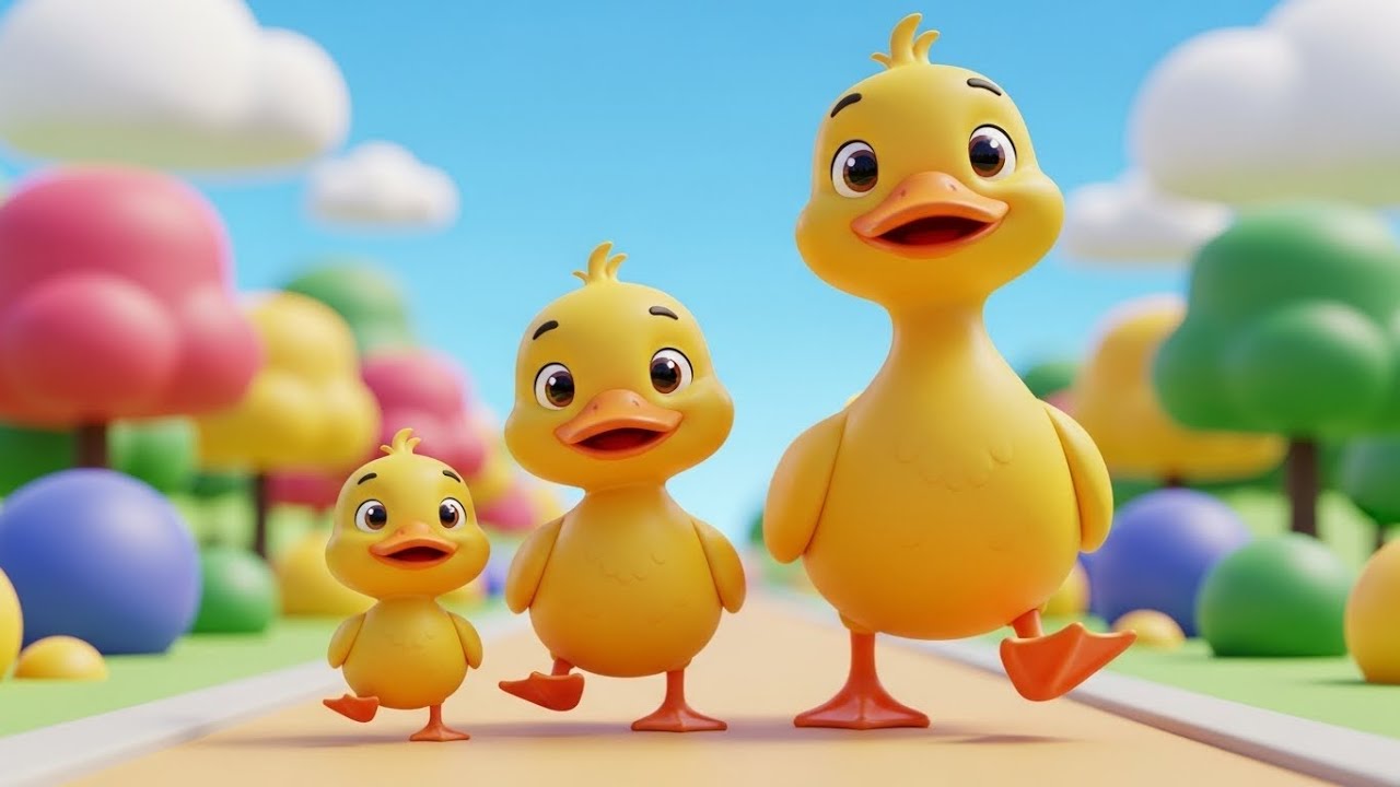 The Duck Family Picnic Song for Kids | Fun Animal & Nursery Rhymes 🦆🌳🎶