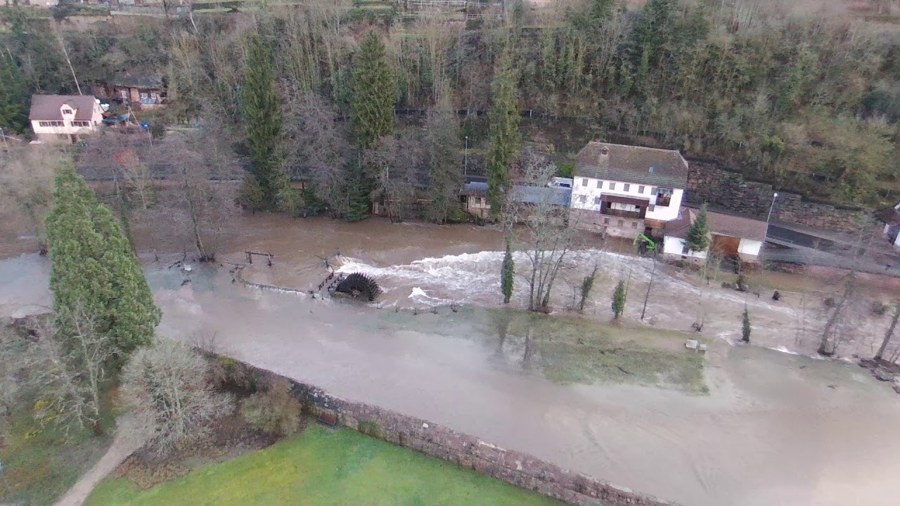 Hochwasser Wildberg 5.1.18