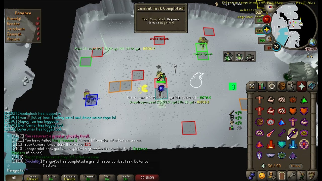 OSRS Defence Matters - GM Combat Achievement