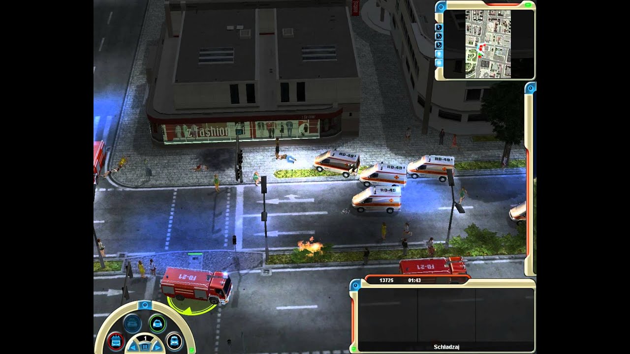 Emergency 3 mission 4 - Illegal road race [PL]
