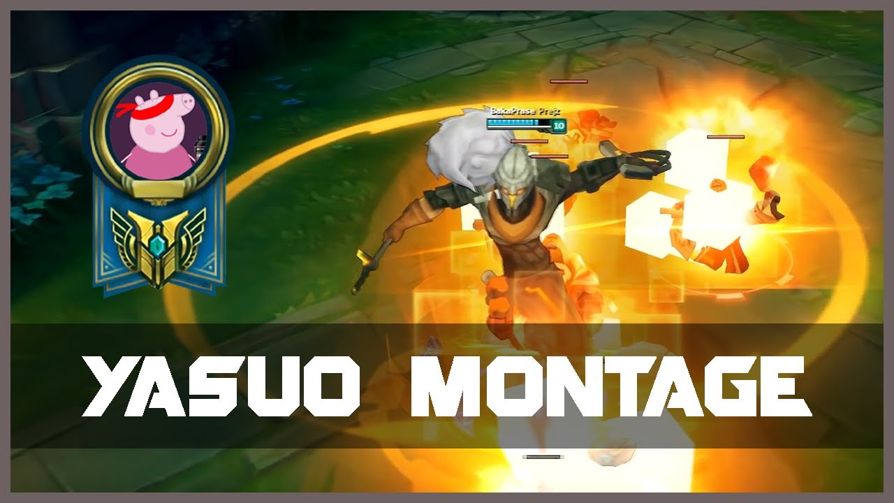 BakaPrase Yasuo Montage - Best Yasuo Plays | League of Legends
