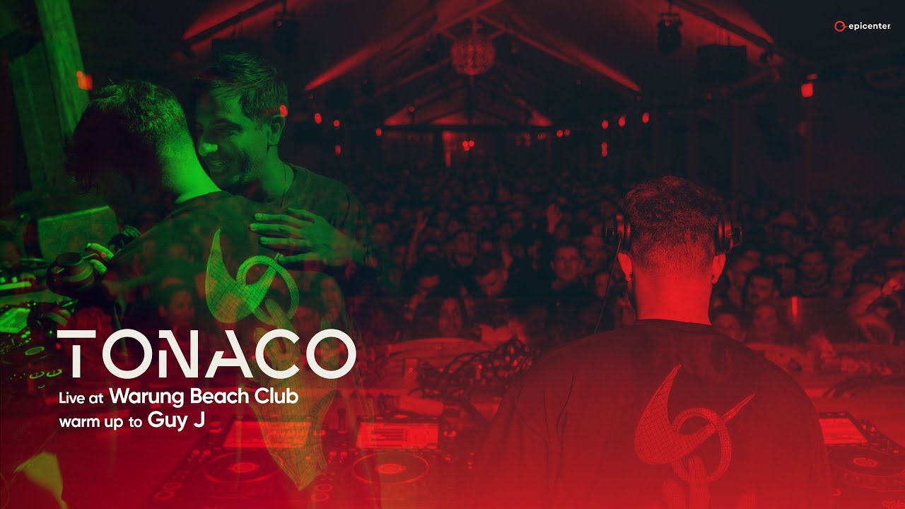 Tonaco @ Warung Beach Club 11/07/2025 | Warm-up Guy J - Full SET