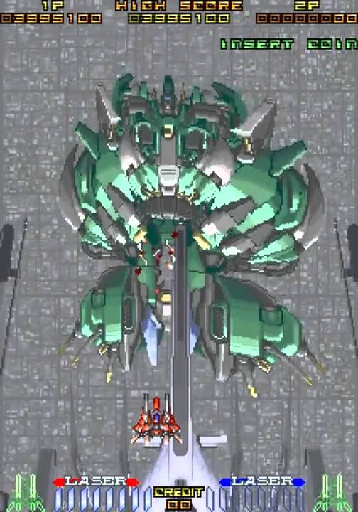 Rayforce/Gunlock 1CC - Area 7 + ENDING