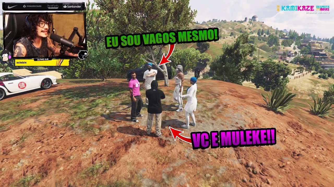 ALCEU BRIGA FEIO COM MURICY DEPOIS QUE DESCOBRE QUE FOI TRAIDOI! GTA RP KAMIKAZE