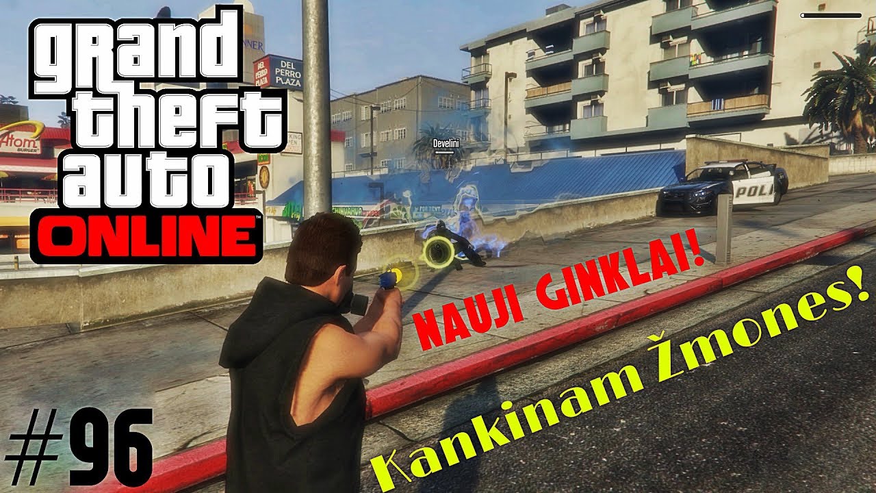 GTA 5 PC Online - Lietuviškai - Ep.96 Kankinam Žmones!:o